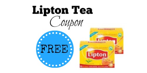 lipton tea coupon