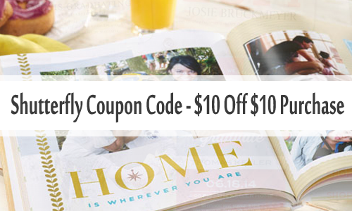 shutterfly coupon code 10 off 10
