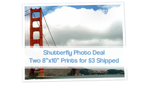 shutterfly photo deal 8x10 prints