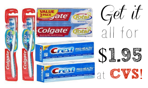 cvs oral care deal