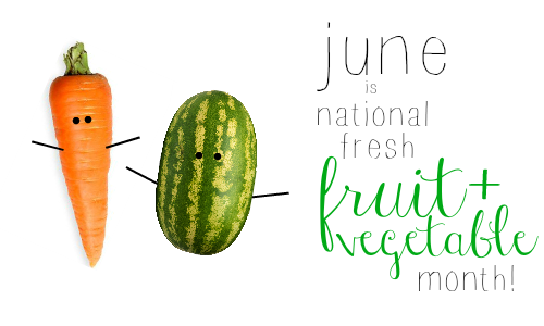 national fresh fruit and vegetable month