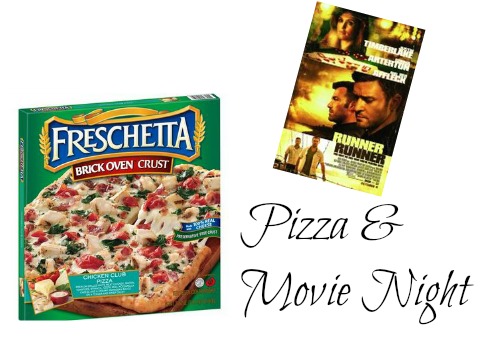 pizza and movie