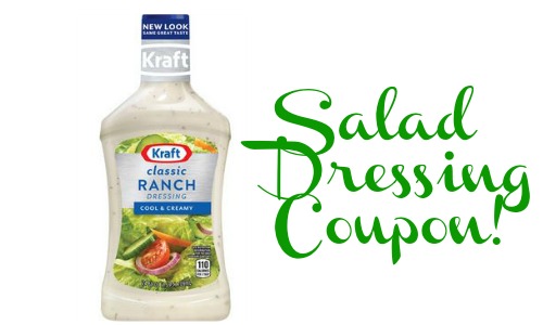 salad dressing coupon