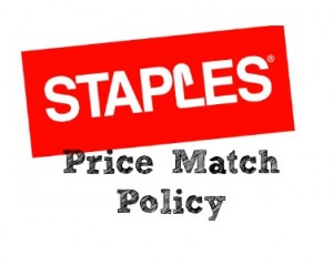 staples price match