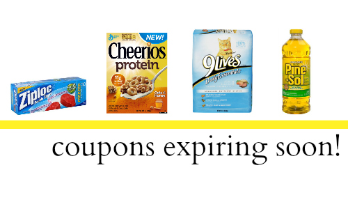 coupons expiring soon