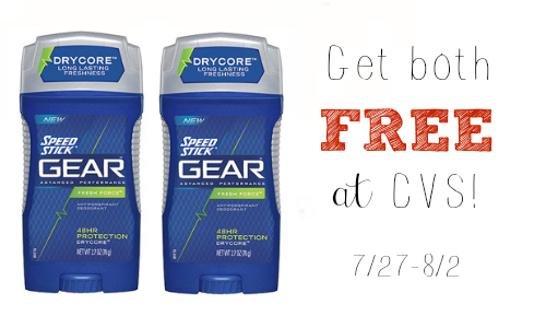 cvs speed stick deal