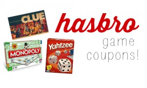 hasbro game coupons