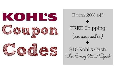 Kohls Free Shipping Code | Wellness Homes