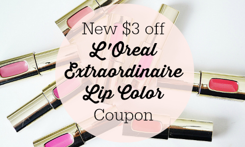 l'oreal lip color coupon