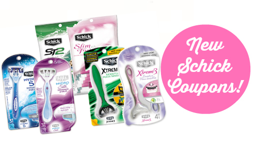 new schick coupons