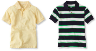 polo shirts children place