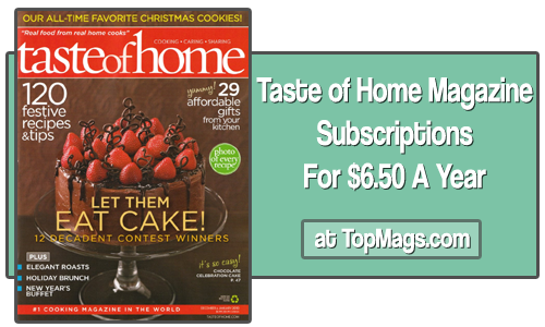 taste of home magazine topmags