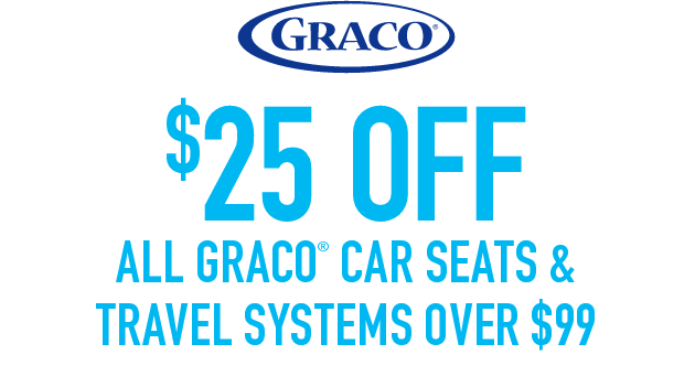 Graco 25 Rebate On Car Seats Purchased Between 8 1 And 10 31 
