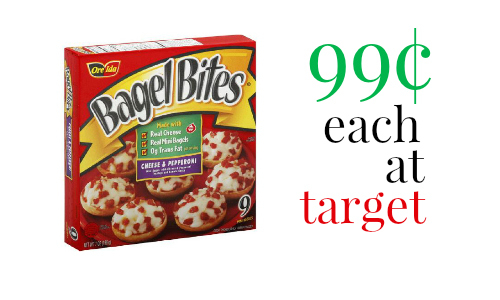 Bagel Bites Coupon Get Boxes For 99 Each At Target Southern Savers