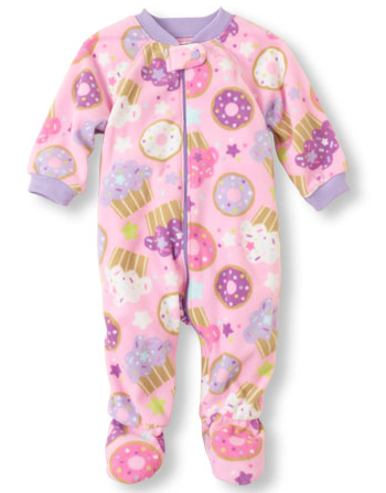 childrens place sweets blanket sleeper