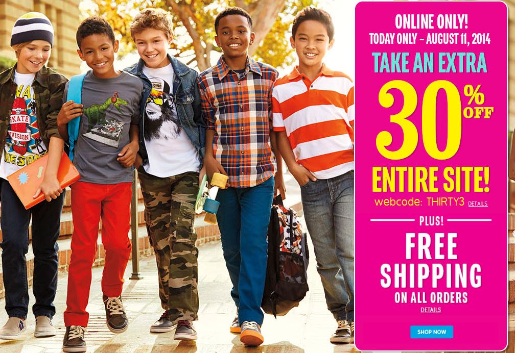 children's place coupon code
