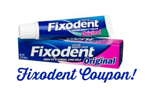 fixodent coupon
