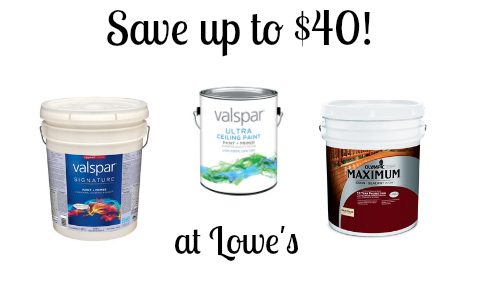 Lowe s Paint Rebate Save Up To 40 Southern Savers