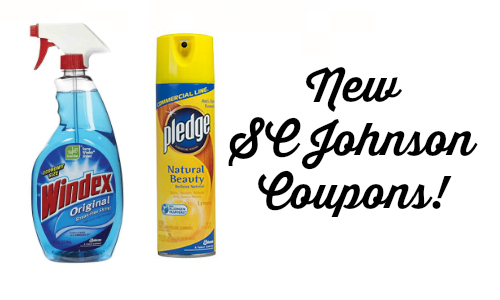 new sc johnson coupons