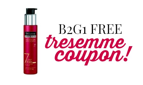 tresemme coupon