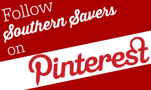 Follow Southern Savers on Pinterest