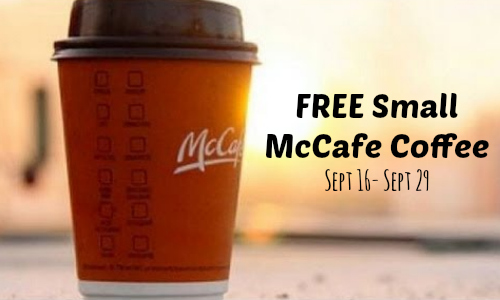 free McDonald's Coffee
