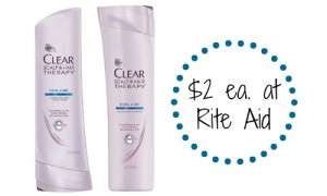 clear shampoo and conditioner at rite aid