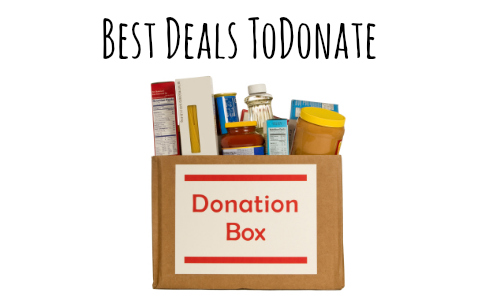 deals to donate