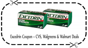 excedrin coupon