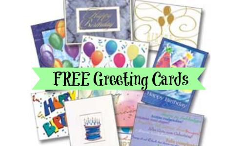 free greeting cards at target