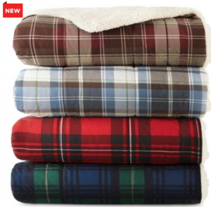 jcpenney plaid throw
