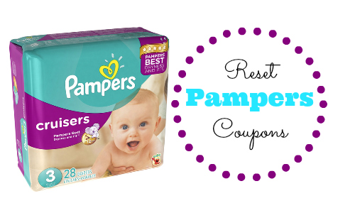 reset pampers coupons