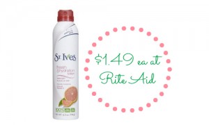 st ives lotion at rite aid