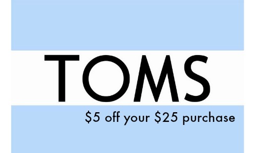 toms coupon