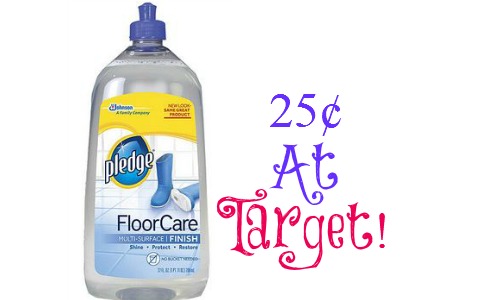 Pledge Floor Care Cleaner Coupon 25 At Target Southern Savers