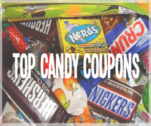 top candy coupons button