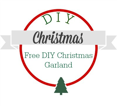 Make your own FREE Christmas garland this year with this tutorial.