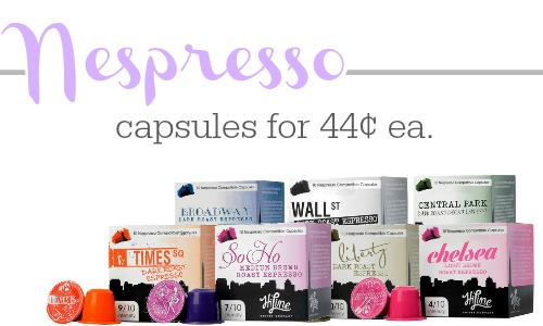 Nespresso capsules for 44¢
