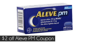 aleve pm coupon