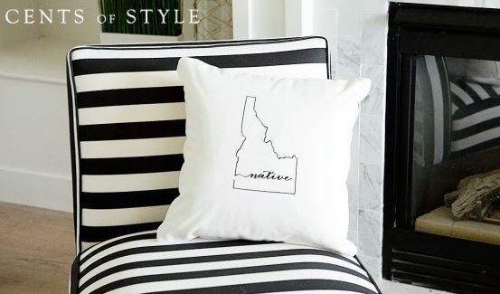 cents of style state pillow