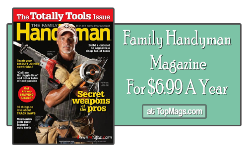 family handyman magazine subscription 699