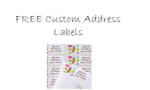 free custom address labels