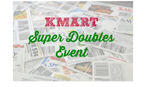 kmart super doubles event