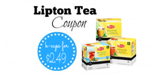 lipton coupon tea k cups