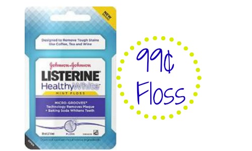 listerine floss deal