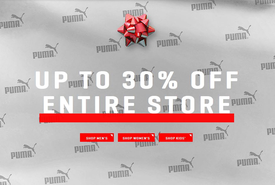 Puma Black Friday Sale: Additional 30 