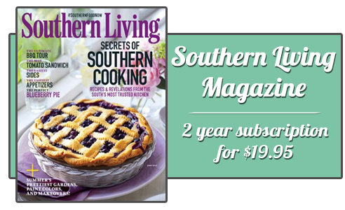 southern living magazine subscription 2 years 1995