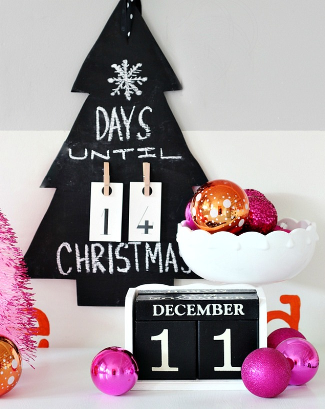 Chalkboard-Christmas-tree-diy