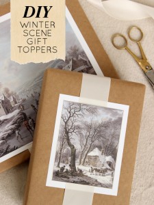 DIY-Winter-Scene-Painting-Gift-Toppers-3