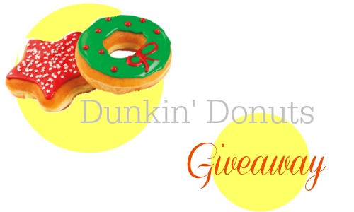 Dunkin Donuts Giveaway